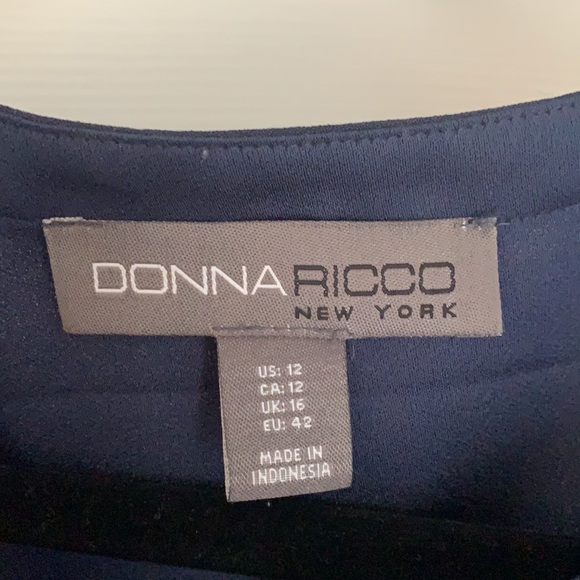 Navy Blue Shift dress -Super Cute - Picture 2 of 3